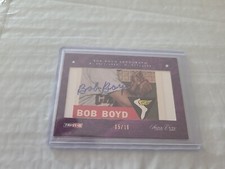 Bob Boyd 2008 Tristar Signa Cuts Cut Auto Autograph Signature #15/16 Purple