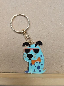 Lindo llavero de metal dorado para perros - Imagen 1 de 5
