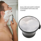 (Black)Plastic Shaving Bowl Foam Shaving Cream Bowl Men Shaving IDS