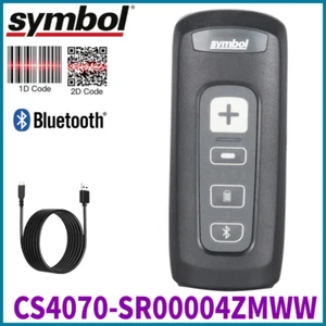 Zebra CS4070-SR00004ZMWW Wireless Bluetooth 1D 2D Imager Barcode Scanner Schwarz - Picture 1 of 11