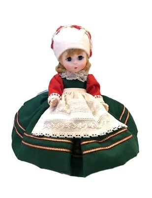 "Muñeca Madame Alexander Dinamarca Vintage Internacional 8"" Pierna Recta 1985-87" Foto 1 de 4