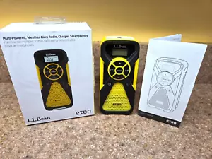 L.L. Bean/Eton FR1 Mini Emergency Radio/NOAA Weather Alert Yellow - Picture 1 of 4