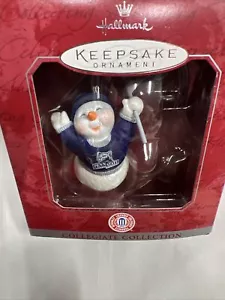 NIB 1998 Hallmark Penn State Snowman Christmas Ornament Collegiate Collection - Picture 1 of 4