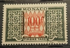 Monaco Timbre Taxe N° 39 / Oblitéré / 1946-57 - Imagen 1 de 1