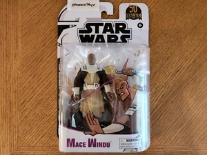 Star Wars Black Series Mace Windu Clone Wars 50 aniversario exclusivo de Hasbro - Imagen 1 de 4
