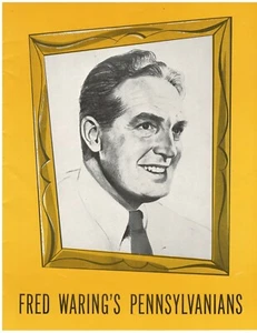 1955 Fred Waring's Pennsylvanians libretto immagini storie stampa Shawnee - Foto 1 di 8