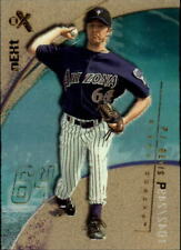 2002 E-X Arizona Diamondbacks Baseball Card #111 P.J. Bevis NT/2499 Rookie