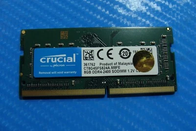 Dell 3490 Crucial 8GB DDR4-2400 Memory RAM SO-DIMM CT8G4SFS824A.M8FE - Image 1 of 2