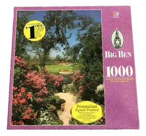 Bellingrath Gardens Mobile Alabama Big Ben 1000 Piece Jigsaw Puzzle 1998 SEALED - Picture 1 of 4