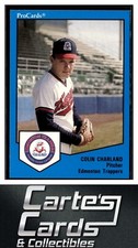 Colin Charland 1989 ProCards Minor League Team Sets #565  Edmonton Trappers
