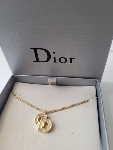 Collana Christian Dior placcata oro