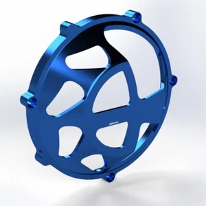 Ducati clutch crankcase "Race" blue NEW - clutch cover blue NEW - Picture 1 of 1