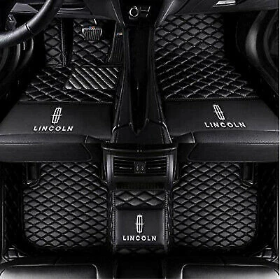 FIT Lincoln MKC MKS MKT MKX MKZ Car Floor Mats Carpets Waterproof 1998-2022 - Image 1 of 4