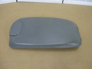 99-07 Ford F250 / F350 / Excursion GRAY OEM Armrest Pad Cover Center Console Lid - Picture 1 of 12