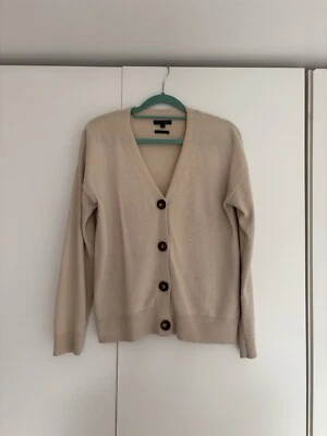 Massimo Dutti Strickjacke beige Kaschmir Wolle Größe XS Damen - Bild 1 von 4