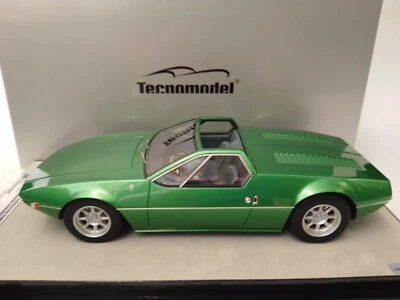 Tecnomodel De Tomaso Mangusta Spyder metallic green 1966 1/18 lim. 40 TM18-269B - Immagine 1 di 2