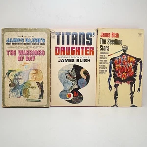 James Blish 3-Book Sci-Fi Lot: Titans’ Daughter, Warriors of Day, Seedling Stars - Imagen 1 de 18