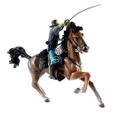 1:32 Unimax Toys Forces of Valor Historical Legends Union Army Cavalry Soldier - Image 1 of 4