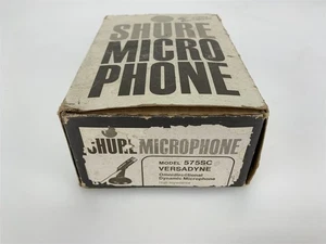 Shure Microphone 575S Versadyne Omnidirectional Dynamic Microphone - Picture 1 of 6