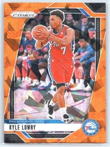 2024-25 Panini Prizm Prizms Orange Ice Kyle Lowry Philadelphia 76ers #210 - Picture 1 of 2
