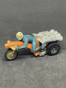 Hot wheels redline rumblers Romain Candle Motorrad Orange, Blue Rider. - Bild 1 von 6