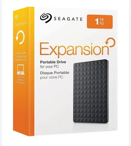 Seagate Expansion Portable 1TB External Hard Drive HDD – USB 3.0 for PC Laptop - Afbeelding 1 van 4