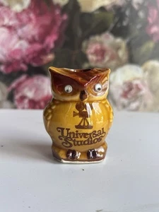 Vintage Universal Studios Owl Figurine – Souvenir Ceramic with Googly Eyes - Picture 1 of 8