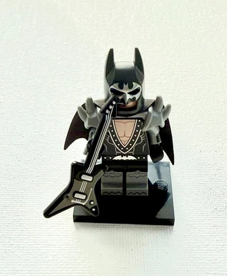 LEGO GLAM METAL BATMAN MINIFIGURA 71017 Guitarra Rock Metal Serie 1 Kiss Batman Foto 1 de 3