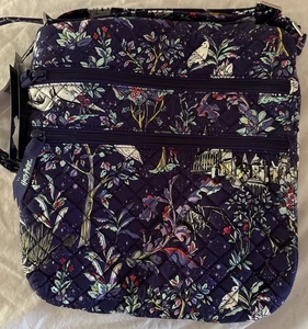 Borsa Vera Bradley Harry Potter Foresta Proibita Tripla Zip Hipster Borsa a Mano - Foto 1 di 5