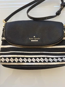 Kate Spade Jackson Street | Harlyn Patterned | Flap Leather Crossbody Bag - Picture 1 of 5