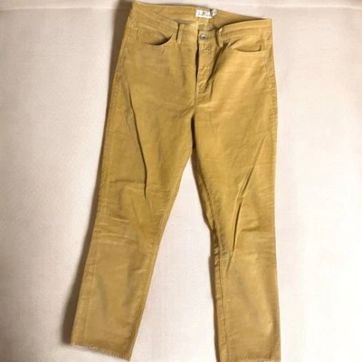 Pantalones de pana Vineyard Vines para mujer cortos rectos tiro alto talla 30 Foto 1 de 4