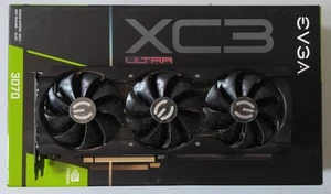 EVGA GeForce RTX 3070 XC3 ULTRA 8GB GDDR6 Graphics Card #3 - Bild 1 von 9
