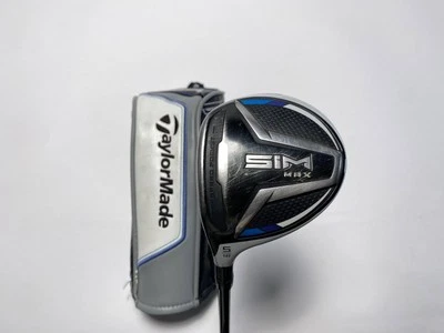 TaylorMade SIM MAX 5 Fairway Wood 18* Fujikura Ventus Blue 5R Regular LH HC - Image 1 of 4