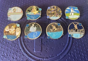 Disney 2022 Misterio Pin Lake Reflection Serie 1 Juego Completo de 8 - Imagen 1 de 7