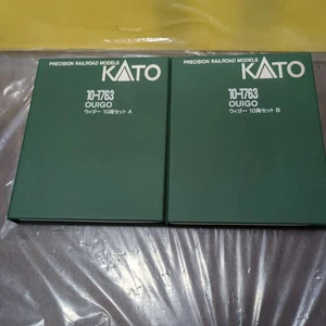 KATO OUIGO N Scale Gauge 10 Car Type A & B Set 10-1763 Model Train - Picture 1 of 12