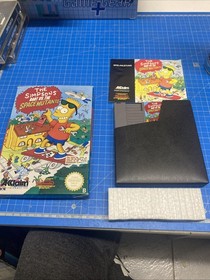 Simpsons Nintendo Nes Ovp  Cib Bart Vs. Space Mutants Top Zustand