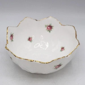 Elizabethan Staffordshire Fine Bone China Hand Decorated Bowl England 4.75" X 2" - Picture 1 of 6
