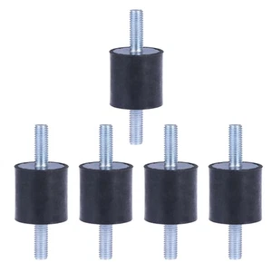 5 Pcs Shock-absorbing Rubber Pad Generator Vibration Isolator Isolation Pads - Picture 1 of 6