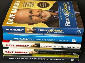 Dave Ramsey Total Money Makeover Proven Plan Financial Success FIVE BOOK LOT - Foto 1 di 13