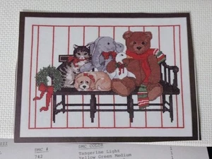 Kit punto croce contato Janlynn RITRATTO ANIMALE 1986 #59-15 - 12" x 9" - Foto 1 di 6