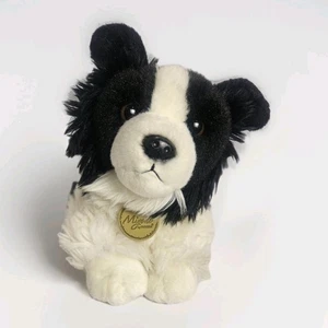Aurora Miyoni Border Collie Plush 10” Realistic Dog Stuffed Animal Toy Pre-Owned - Picture 1 of 9