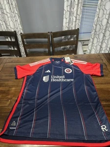Adidas 2024 MLS New England Revolution Home Soccer Jersey Authentic Mens Sz 2XL - Picture 1 of 13