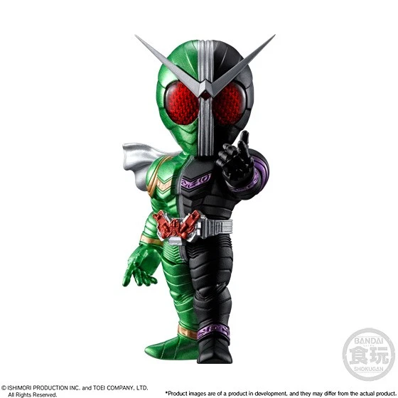 Converge Motion Kamen Rider W Cyclone Joker 迷你人偶 #02 Ban Dai 全新 — 第 1/1 张图片