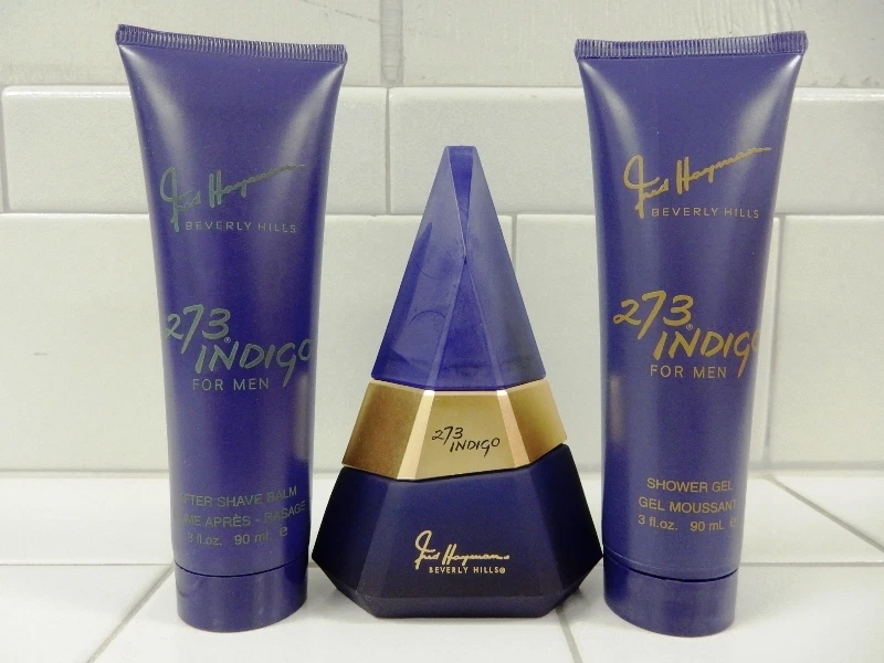 273 INDIGO 3 件礼品套装 FRED HAYMAN (男士) 1.7 盎司 *全新无盒 * — 第 1/1 张图片