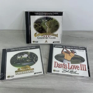 Links LS Congressional Country Club, Davis Love, Valderama, CD-ROM 1997 PC Game - Picture 1 of 9
