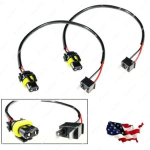 2x H7 Wire Harness Cable for HID ballast to stock 9006 socket HID Conversion Kit - Picture 1 of 3