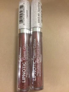 2 X Sally Hansen Lipnotic Gem Gloss, SPARKLING 6643-45 NEW. - Picture 1 of 3