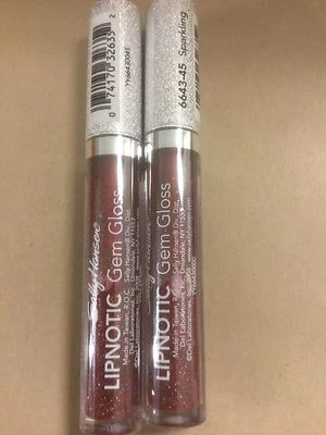 2 X Sally Hansen Lipnotic Gem Gloss, SPARKLING 6643-45 NEW. - Image 1 of 3
