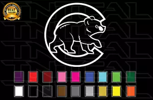 Chicago Cubs Decal Sticker Baseball Team Logo MLB Car Truck Window Wall - Bild 1 von 2