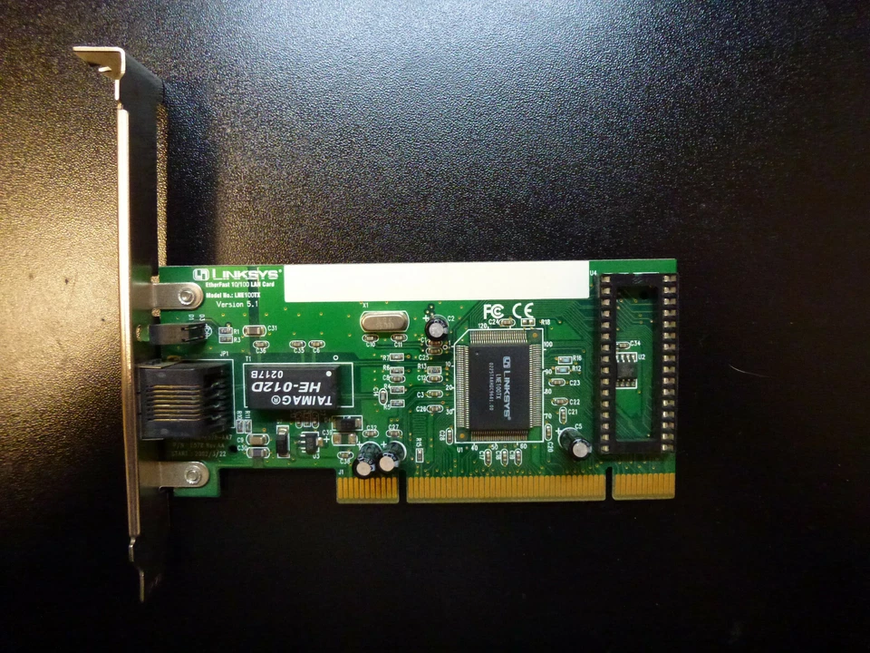 Linksys LNE100TX Etherfast 10/100 LAN Card Network Card NIC - Image 1 of 1